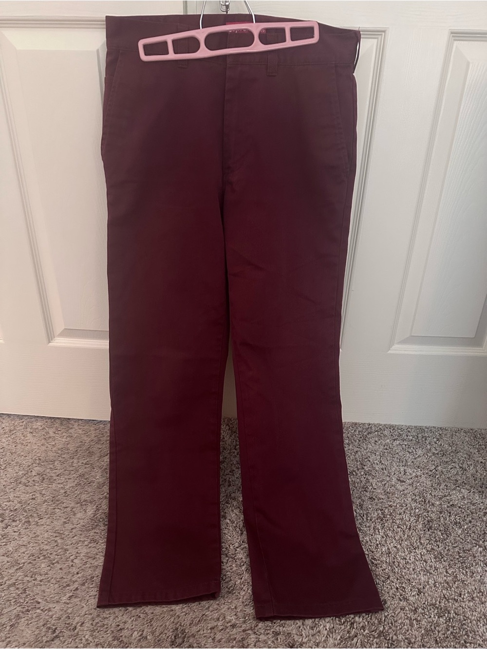 Supreme Red Chinos Classic Fit